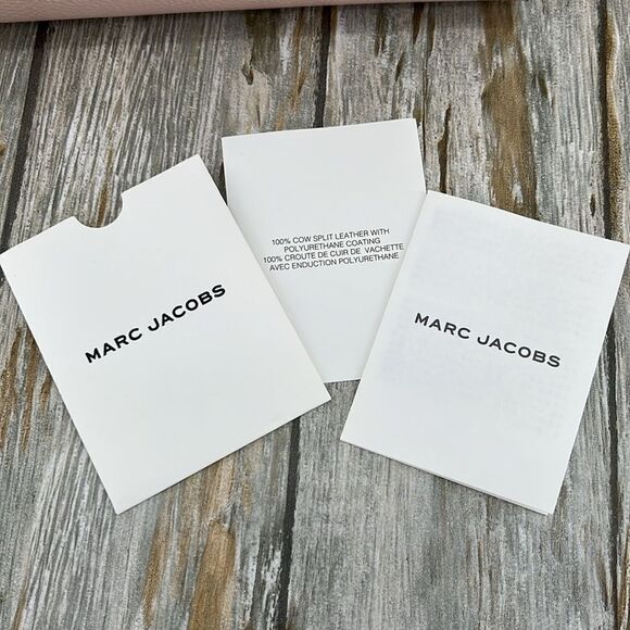 Marc Jacobs Mini Grind Coated Leather Tote Crossbody Bag Purse - Picture 5 of 12